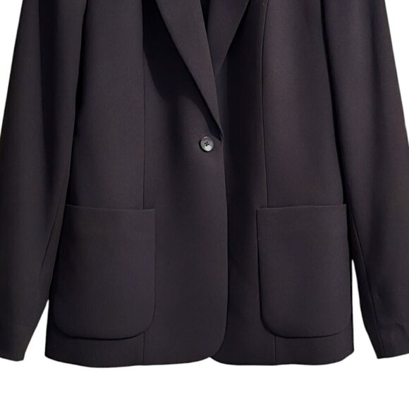 Elie Tahari Black Wendy Jacket Sz 12 - Picture 6 of 10